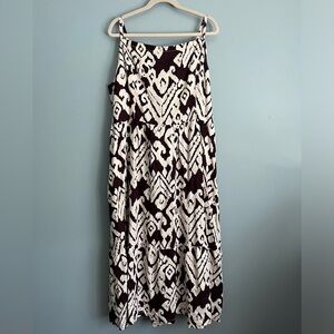 Fat Face Ikat Linen Maxi Dress